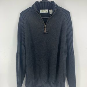 Orvis Longsleeve 3/4 Zip Sweater